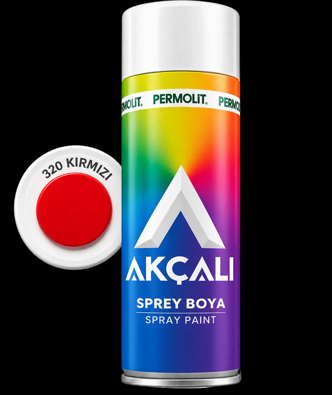 Akçalı Sprey Boya Kırmızı 320 400 ml - 1